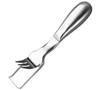 Outil Coupe-Pastèque Trancheur,Coupe-dés manuel 2-en-1 - Fourchette à pastèque et coupe-fruits,Pour Fruits Mangue Cantaloup Salades Repas Camping Pique-nique Fêtes Cuisine Et Maison