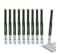 Outil Coupe-verre Ensemble de 10 pièces pour gravure mosaïque, carrelage, | Outils de Découpe du Verre 2 à 10 mm Pour Carrelage, Miroir, Gravure Mosaïque, Sculpture