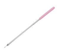 Outil D’aide en Acier Titane Rose au Bracelet Rétractable | Poignée Ergonomique, Simple Opération, pour Divers Bracelets et Occasions, Accessoire Bijou Compact