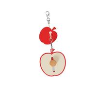 Outil d ' épluchage portable avec porte-clés pour un usage, Red | Outil d ' épluchage Portable avec lame rétractable en acier inoxydable, outil de cuisine Miniature pour les voyages