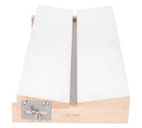 Outil D’étalement des Ailes D’insecte Réglable pour Spécimens | Léger et Portable, en Écume Bois Métal, Blanc, pour Élèves du Primaire Collège