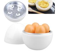 Outil d'accessoire de cuisine - Kabalo - Cuiseur à œufs - Micro-ondes - 4 œufs à la fois