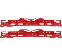 Outil d'alignement des roues avec feuille de connexion Plaque d'outil d'alignement des orteils en fer robuste pour voiture, camion, berline et SUV avec 2Pcs 3 mètres / 9.8ft Tape Measure