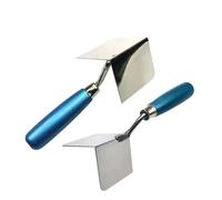 Outil d'angle pour cloison sèche 8x6cm, couteau d'angle extérieur/intérieur, truelle d'angle en acier inoxydable pour cloison sèche, plâtre, plaque de plâtre inside corner 1pcs