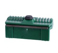 Outil de Barre de Commode de Tronçonneuse en Acier Fin, Affûteur Facile à Utiliser pour équipement de Jardin, Longueur 11cm, Couleur Verte