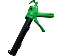 Outil de calfeutrage en acier inoxydable, applicateur manuel de mastic avec coupe automatique, poignée ergonomique pour réparation et réparation de joints muraux (A)