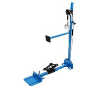 Outil de carrosserie - Extracteur de tôles - Force de traction : 800 kg - Angle réglable à 120° - Pour réparations professionnelles de tôlerie - Dimensions : 124–154 × 33 × 92 cm - Couleur : bleu