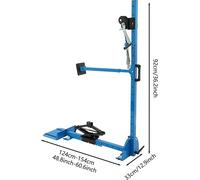 Outil de carrosserie - Extracteur manuel pour réparer les bosses de voitures - Force de traction de 800 kg - Hauteur de treuil réglable - Pour portes, capots et panneaux de carrosserie - Pour travaux