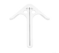 Outil de Centrage Rond Barre Dispositif Positionnement pour bois(larger) | Matériau ABS , anti-usure, conception ergonomique, pour idéal gravure et artisanat