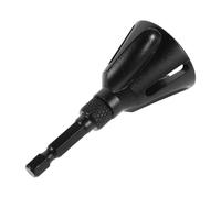 Outil de Chanfreinage Portable pour Métal Base 34mm et Queue Hexagonale | Ébavurage Externe Précis, Acier Noir, pour Tiges Filetées et Fixations Métalliques, Atelier