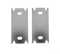 Outil de Chant pour bois Acier 60x70mm pour Ébavurage et Arrondi des Planches - Trancheuse Manuelle Précise pour Menuiserie et Parquet Flottant(2pcs cutting tool)