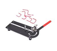 Outil de cintrage en métal - Manuel portable, cintreuse de câbles, construction robuste en acier au carbone, poignée ergonomique confortable, capacité de 1 25 fils carrés | Parfait pour les ateliers