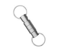 Outil de clip rotatif industriel Outil de porte-clés de randonnée Crochet mousqueton multifonctionnel pour le camping et l ' organisation des clés Clip en alliage Crochet de porte-clés polyvalent de