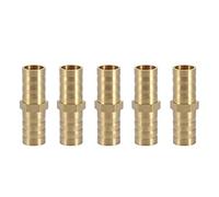 Outil de Connecteur de Tuyau, Connecteur Droit à Deux Voies, Droit pour Raccordement de Tuyaux(10mm 5pcs)