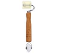 Outil de Construction Rouleau en Pu à Double Tête pour Film | Bois et Pu, Couleur Café, Adhérence Renforcée, Usage Maison et Auto, Pratique, Sûr, Facile à Porter Couleur Aléatoire