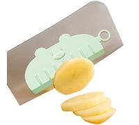 Outil de coupe antiadhésif - Coupe-légumes antiadhésif pour bandes et stylos - Ustensile de cuisine avec rangement magnétique et revêtement de qualité alimentaire pour concombres, pommes de terre et
