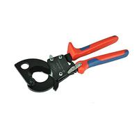 Outil de coupeur de câble 1000V for couper jusqu'à 32mm coupeur de câble à cliquet de fil électrique de câble CU/AL de 32mm max.