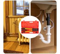 Outil de crimpage de tuyaux hydraulique Jaune Acier Hydraulique pour vidaXL vida