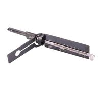 Outil de crochetage de serrurier pour serrures Yale, outil de crochetage et de décodeur 2 en 1, kit de crochetage de serrure de porte britannique (YALE-5-B)