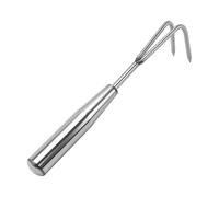 Outil de cultivateur à 2 / 3 / 5 / 7 Dents résistant à la avec poignée texturée, Parfait pour Les Personnes âgées et Le Jardinage prolongé, râteaux de désherbage résistants sel