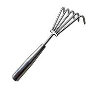 Outil de cultivateur à 2 / 3 / 5 / 7 Dents résistant à la avec poignée texturée, Parfait pour Les Personnes âgées et Le Jardinage prolongé Râteaux de Jardinage ergonomiques