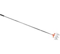 Outil de culture rotatif manuel Dents en acier inoxydable Jardin réglable Main de jardin Pin pour��r pelouse