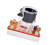 Outil de défonceuse 2 en 1 avec base à rainurer et support de fixation pour fraiseuse de 50 mm
