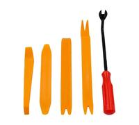 Outil de démontage de garniture de porte | Lot de 5 leviers pour réparation mécanique professionnelle, tableau de bord, bateau, travaux intérieurs