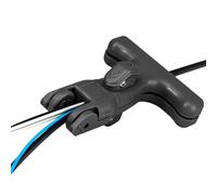 Outil de Dénudage de Câble à Fibre Optique, Dénudeur de Fibre Optique blindé, Outil de Dénudage de Fibre de Coupe Longitudinale à Coupe Horizontale, pour Fil de Cuir de 3,1 X 20 Mm