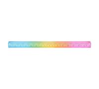 Outil de dessin de géométrie règle 30 Cm avec corps en acrylique | Règle droite à dégradé transparent avec échelle métrique pour les tâches d ' étude en classe, la rédaction et le