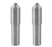 Outil de Dressage de Meule Diamanté L1, Stylo à Pointe Conique | Tige Cylindrique en Métal Argenté, Arbre Plein, pour Façonner les Meules Diamantées et L’entretien des Outils