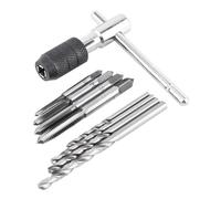 Outil de filetage n forme de T portant le taraudage de la vis taraudeuse en acier, 9PCS / Set opération de taraudage manuel