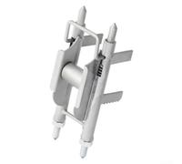Outil de filetage de fil métallique efficace pour électriciens, extracteur de câble antidérapant avec poignée en dents de scie, aide en acier 45 pour les tâches de câblage électrique