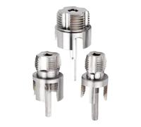 Outil de filetage de tuyaux Coupe-filets universel intérieur/extérieur 3 | Extracteur de Filet pour Tuyau Pour Plomberie Puits Jardin Conduit Réparation Fabrication Construction