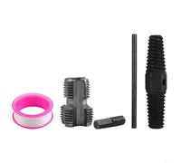 Outil de Filetage PPR Double Tête 1/2 et 3/4 Pouces avec Extracteur | Déboucheur Filetage, Outil Serrurier Plombier, Taraud Extraction Métal, Outil Maintenance Eau, Kit Déblocage