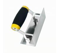 Outil de Finition d'angle Taloche d'angle Truelle d'angle Spatule d'angle Acier Inoxydable et Manche Bois pour Lisser Enduit et Mastic Convient aux, Outil pour Angle Rentrant Grand Modèle D300G
