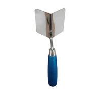 Outil de Finition d'angle Taloche d'angle Truelle d'angle Spatule d'angle Acier Inoxydable et Manche Bois pour Lisser Enduit et Mastic Convient aux, Outil pour Angle Saillant D200