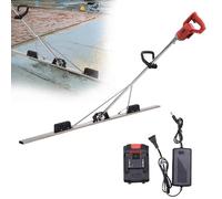Outil de finition électrique pour chape de béton, kit vibrant sans fil avec tête de machine et moteur pour travaux de ciment, chape électrique pour des finitions lisses