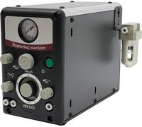 Outil de gravure pour bijoux - Micro-moteur pneumatique 80W - 400–8000 tr/min - Avec pédale de- Pour la gravure et le polissage - Noir