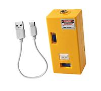 Outil de guidage compact en ABS avec base, jaune | Flacons à bulles et configuration rechargeable pour les tâches de marquage intérieur