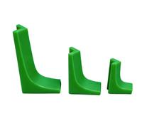 Outil de guidage de perçage 3 pièces avec aide, Green | Canal supérieur, guide de positionnement des, débuts de trous propres pour le travail du bois, la