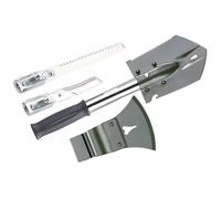 Outil de jardin multifonction 6 en 1 - SEMPTEC URBAN SURVIVAL TECHNOLOGY - Manche avec 4 embouts - Acier carbone