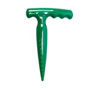 Outil de jardin - Pelle à trous avec manche long pour une transplantation et un positionnement faciles des , design avec pointe pointue pour une pénétration rapide dans le sol et un contrôle
