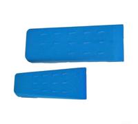 Outil de Jardinage Cale Bleue pour d'Arbre Sécurisée Outil de(1set) | Plastique ABS pour robuste, tailles 5.5 et 8 pouces, pour idéal tronçonneuse, sécurité accrue, usage pro