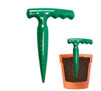 Outil de jardinage planteur distributeur de plantation avec poignée | Planteur de bulbes et trancheuse pour semis pour transplanter tomates, concombres dans des pots, jardin, ferme, serre