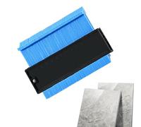Outil de jauge de contour, 25,4 cm/12,7 cm - Duplicateur de contour - Outil de profil - Outils de menuisier réutilisables pour le travail du bois et les sols