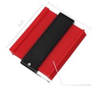 Outil de jauge de contour avec serrure pour le travail du bois - Duplicateur de profil haute densité pour carrelage stratifié moquette - Copieur de forme réglable 15 cm (D)