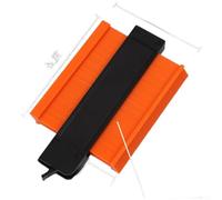 Outil de jauge de contour avec serrure pour le travail du bois - Duplicateur de profil haute densité pour carrelage stratifié moquette - Copieur de forme réglable 15 cm (E)