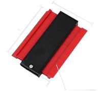 Outil de jauge de contour avec serrure pour le travail du bois - Duplicateur de profil haute densité pour carrelage stratifié moquette - Copieur de forme réglable 15 cm (A)