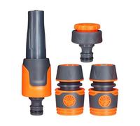 Outil de lavage haute pression antidérapant avec trois | Pulvérisateur d'arrosage de légumes avec buse pour cour, jardin, pelouse, climatiseur, fenêtre, bain d'animaux et arroseurs